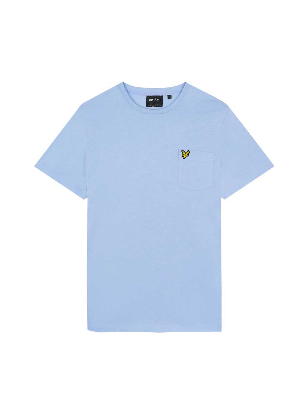 Pure Cotton Pocket Crew Neck T Shirt Lyle Scott M S