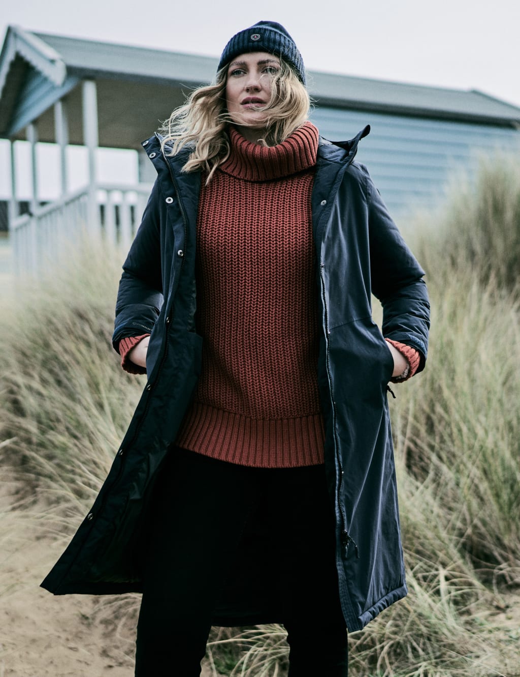 Corsica Hooded Longline Parka Coat 4 of 4