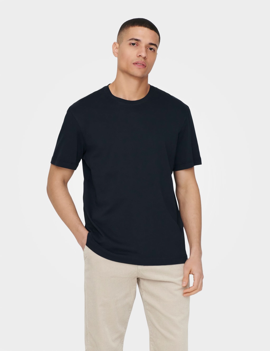 Cotton Crew Neck T-Shirt 1 of 6