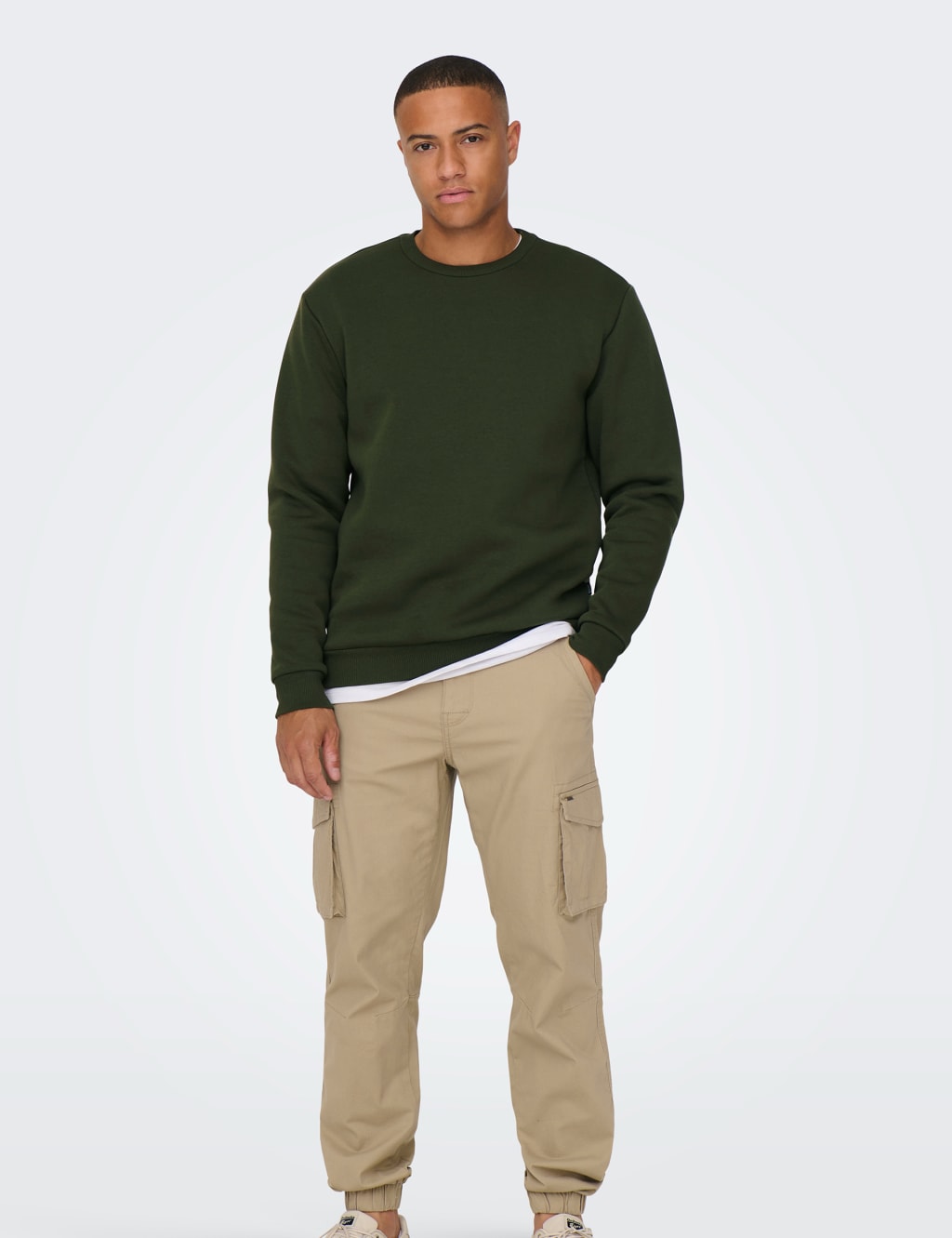 Cotton Rich Crew Neck Sweatshirt 3 of 7