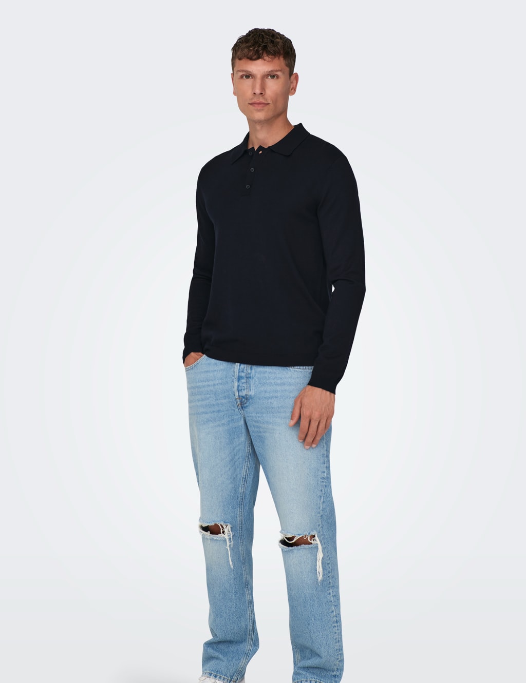 Knitted Polo Shirt 3 of 7