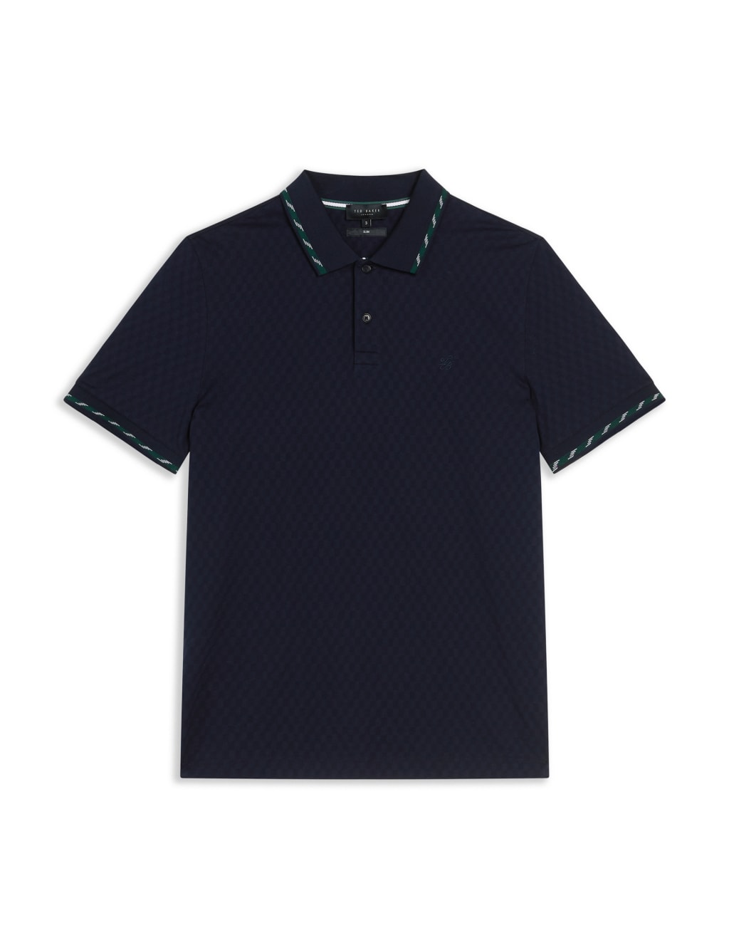 Slim Fit Pure Cotton Tipped Polo Shirt 2 of 6
