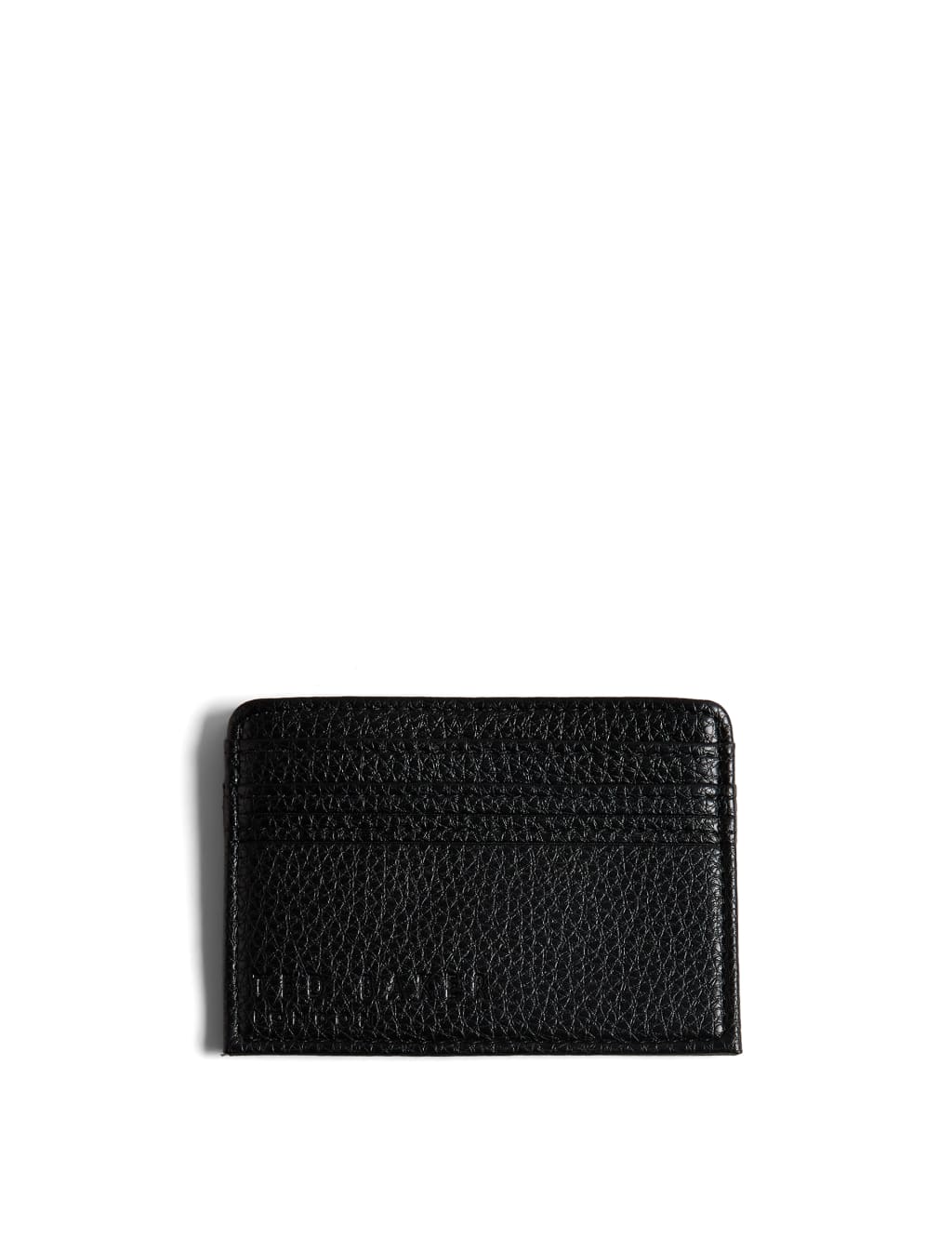 Leather Pebble Grain Card Holder 1 of 3