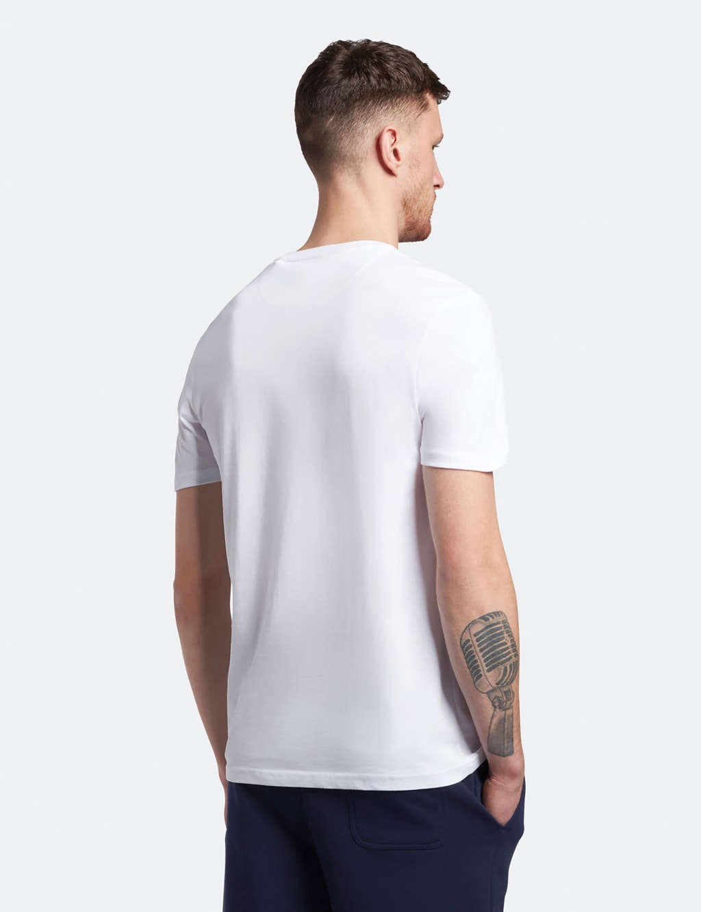 Pure Cotton Crew Neck T-Shirt 3 of 4