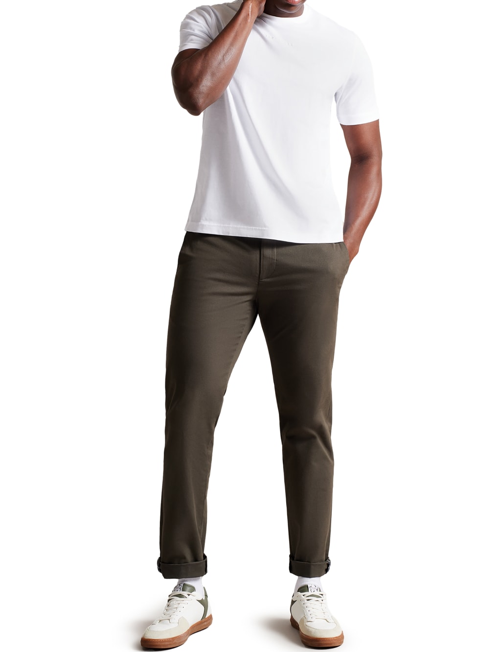 Pure Cotton Crew Neck T-Shirt 3 of 5