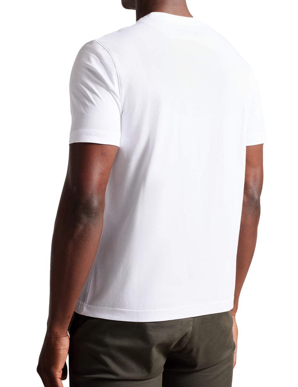 Pure Cotton Crew Neck T-Shirt 4 of 5