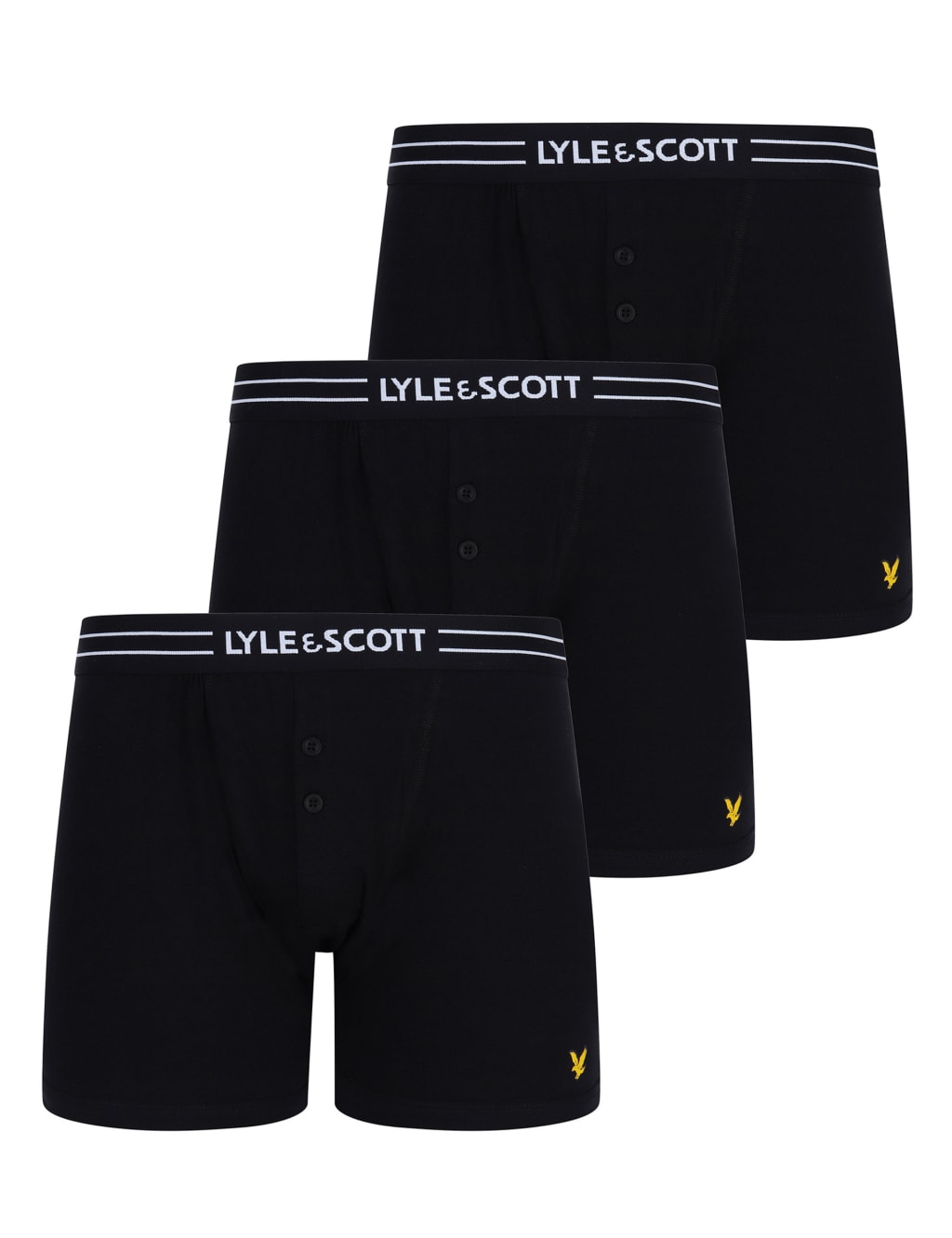 3pk Cotton Rich Trunks 1 of 3
