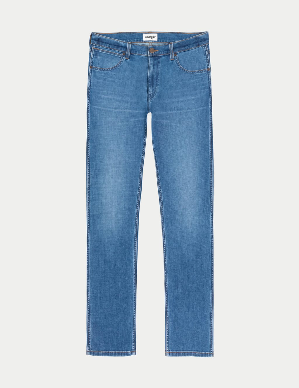 Regular Fit Cotton Rich 5 Pocket Jeans