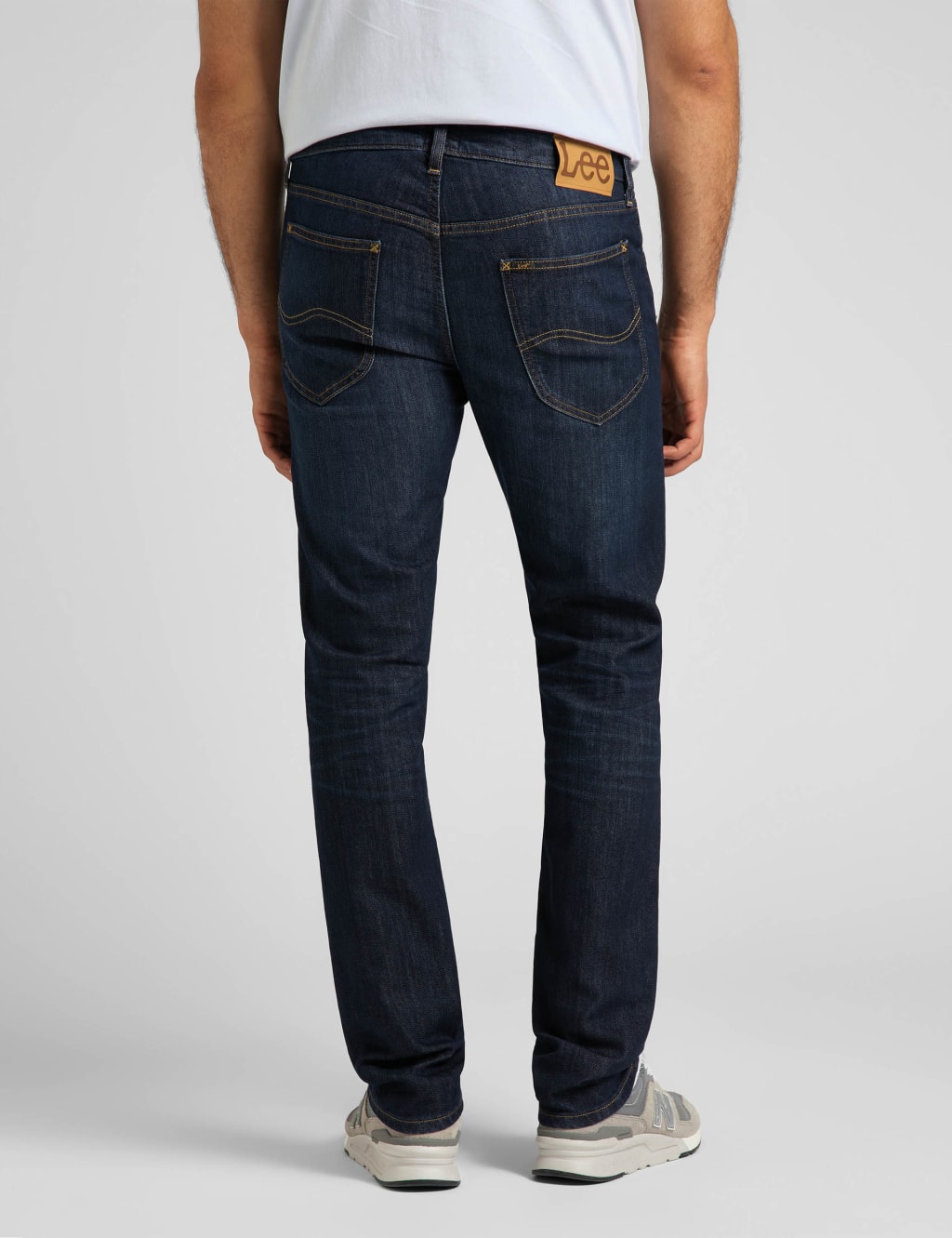 Straight Fit 5 Pocket Stretch Jeans 2 of 5
