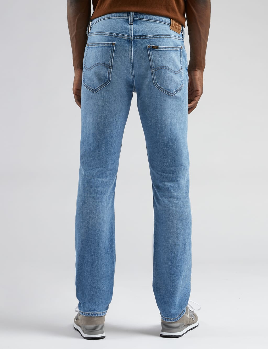 Straight Fit 5 Pocket Stretch Jeans 2 of 5