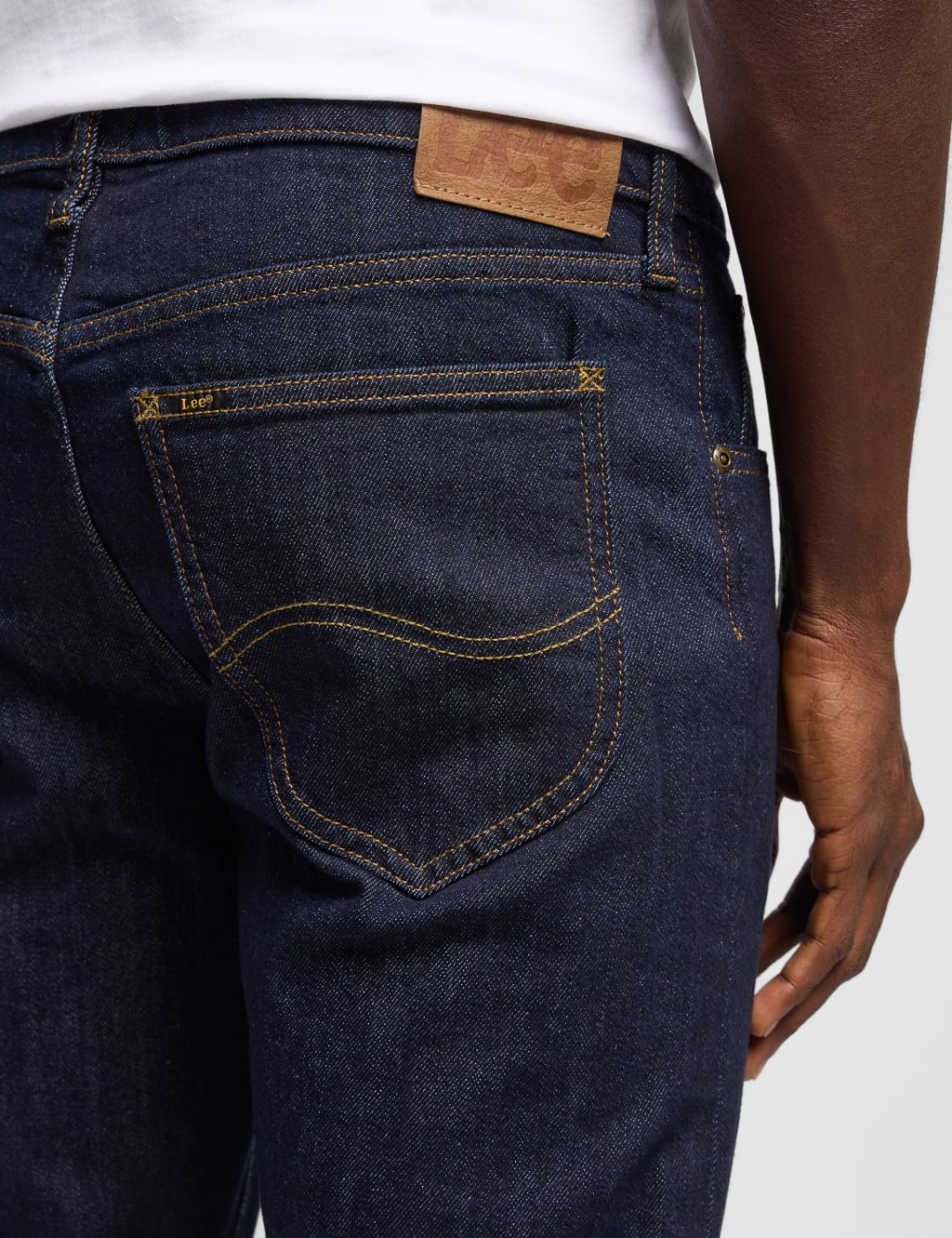 Indigo Dyed Regular Straight Fit Jeans 5 of 6