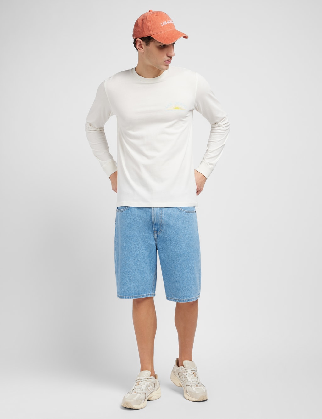 Cotton jean shorts shop