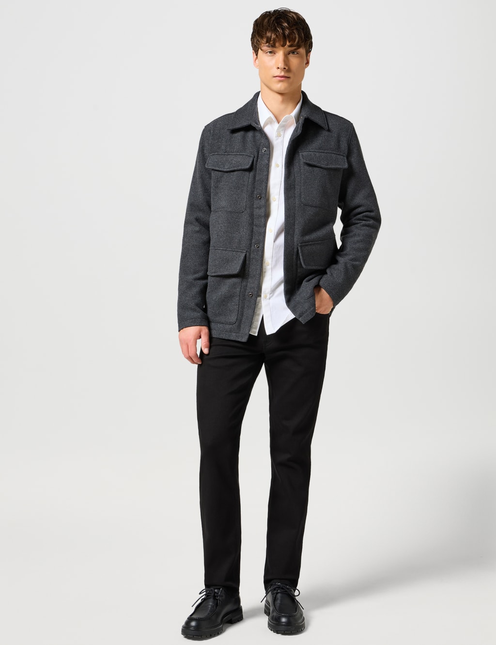 Straight Fit 5 Pocket Jeans 3 of 6