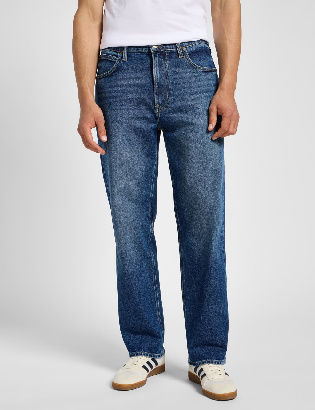 Loose Fit 5 Pocket Jeans