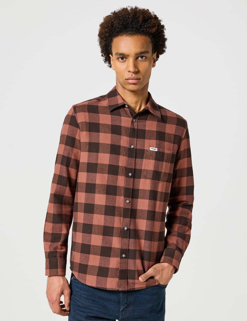 Pure Cotton Check Flannel Shirt 1 of 6