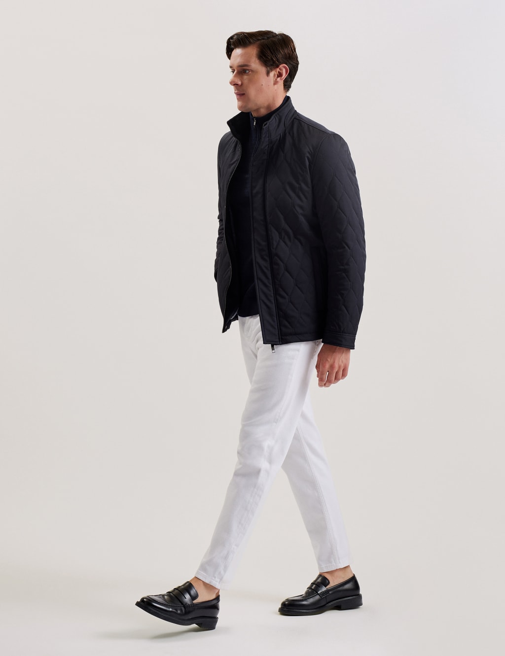 Ted baker funnel neck bomber jacket cheap