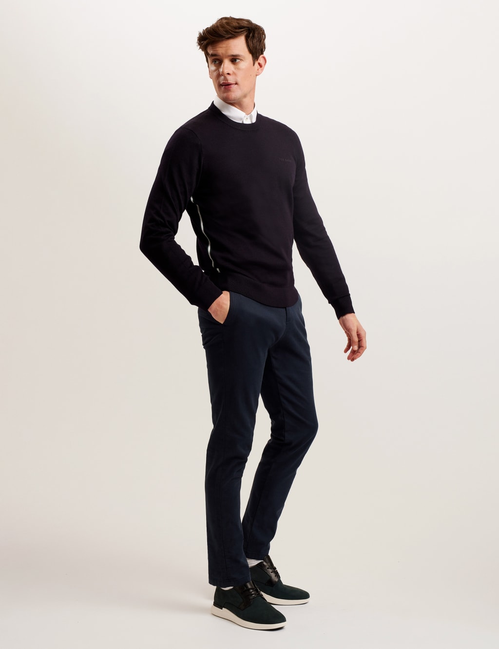 Pure Extra Fine Merino Wool Jumper 2 of 3