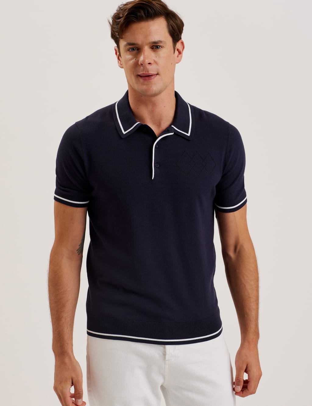 Tipped Collar Polo Shirt Ted Baker M S