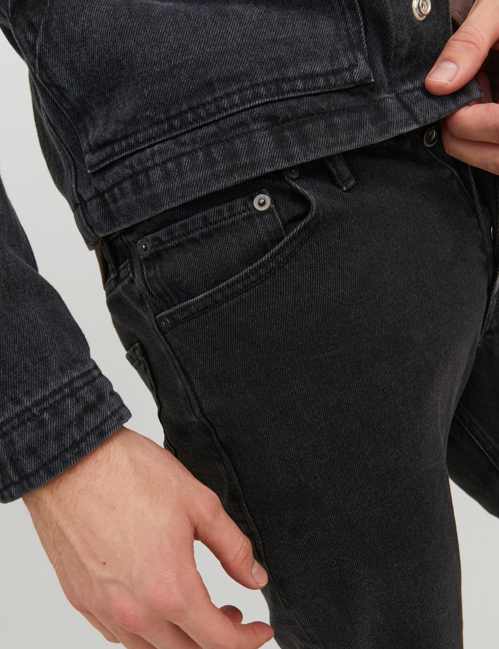 Regular Fit Pure Cotton 5 Pocket Jeans 6 of 7