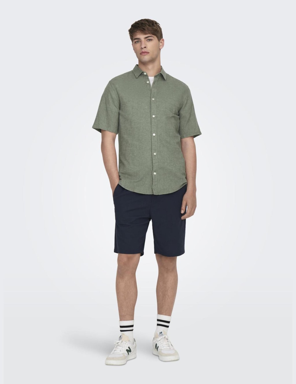 Cotton Linen Blend Shirt 3 of 6
