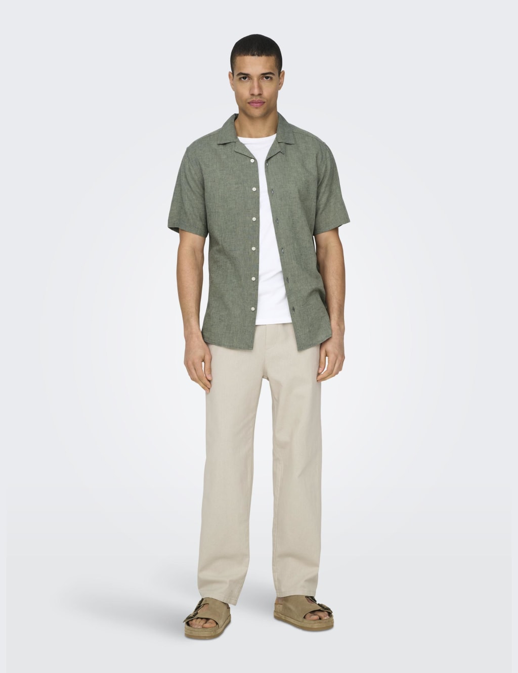 Cotton Linen Blend Shirt 3 of 6
