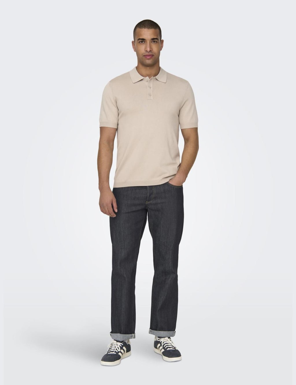 Straight Fit Selvedge Jeans 1 of 8