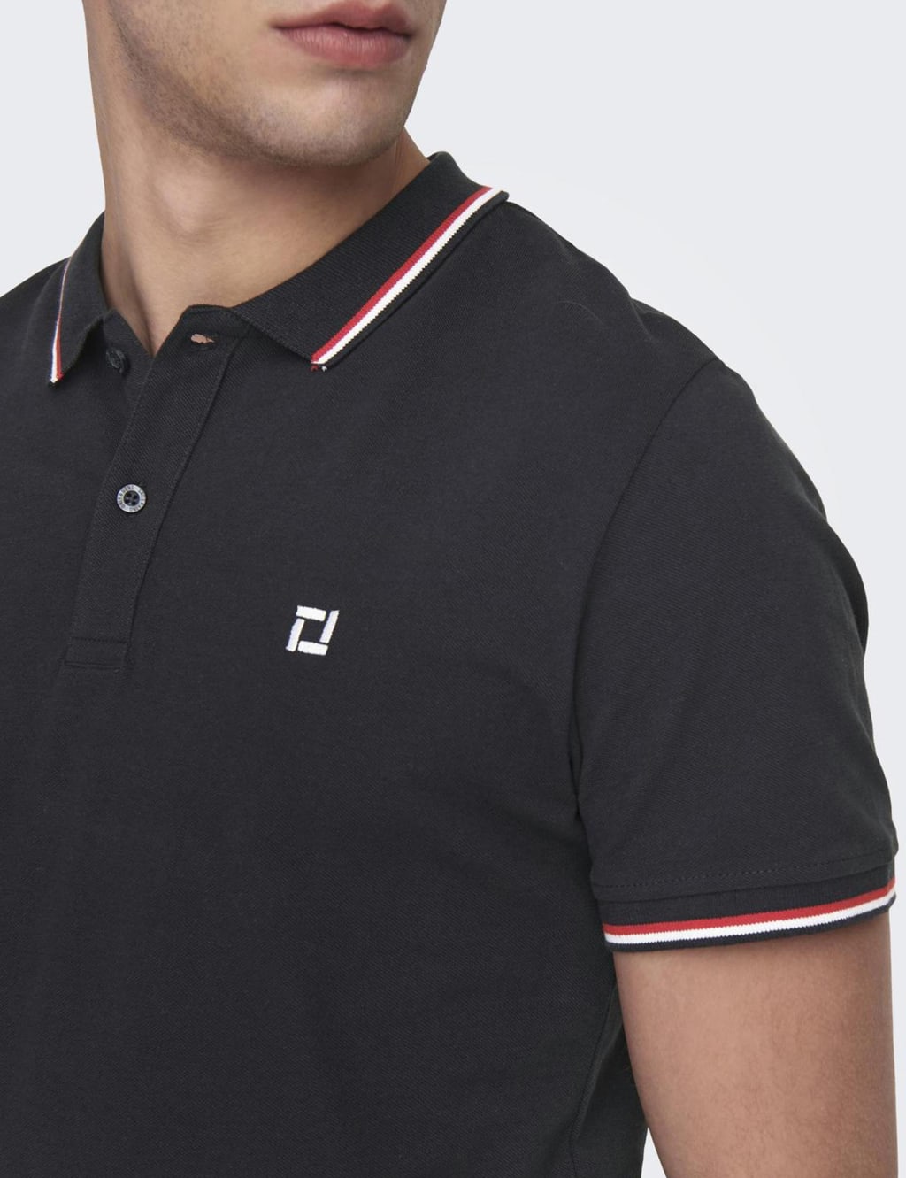 Pure Cotton Tipped Polo Shirt 6 of 7