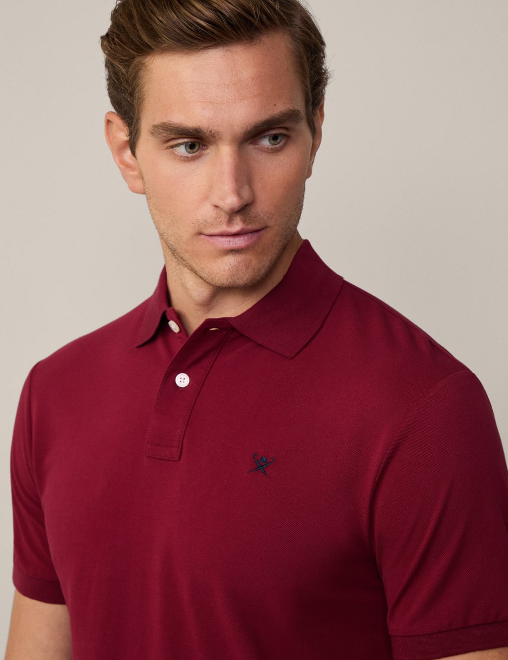 Slim Fit Pure Cotton Polo Shirt 4 of 9