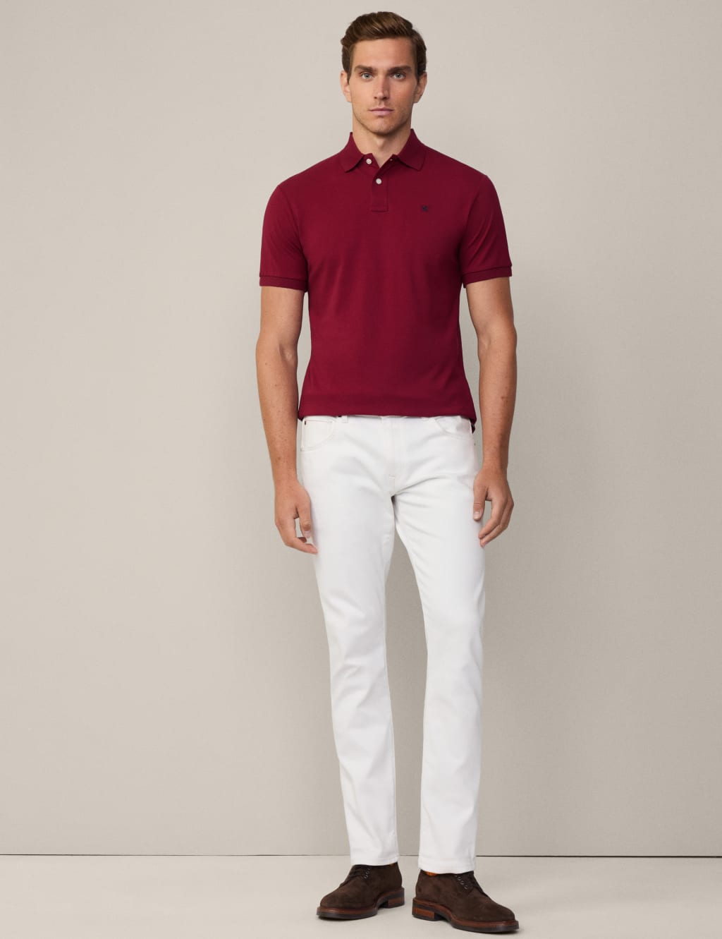 Slim Fit Pure Cotton Polo Shirt 7 of 9