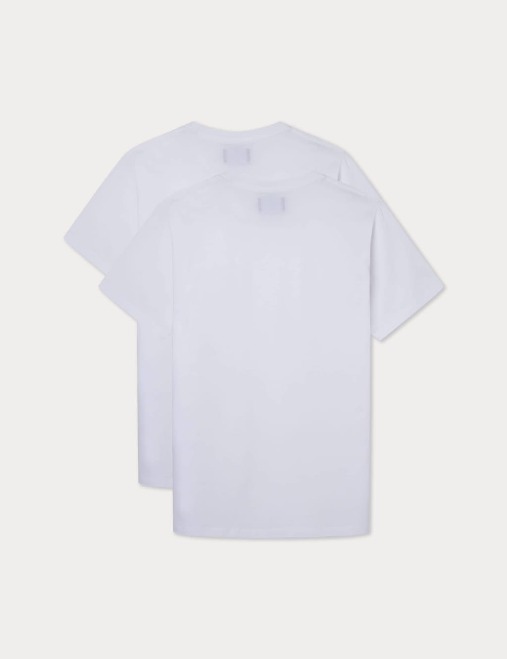 2pk Pure Cotton Crew Neck T-Shirt 4 of 4