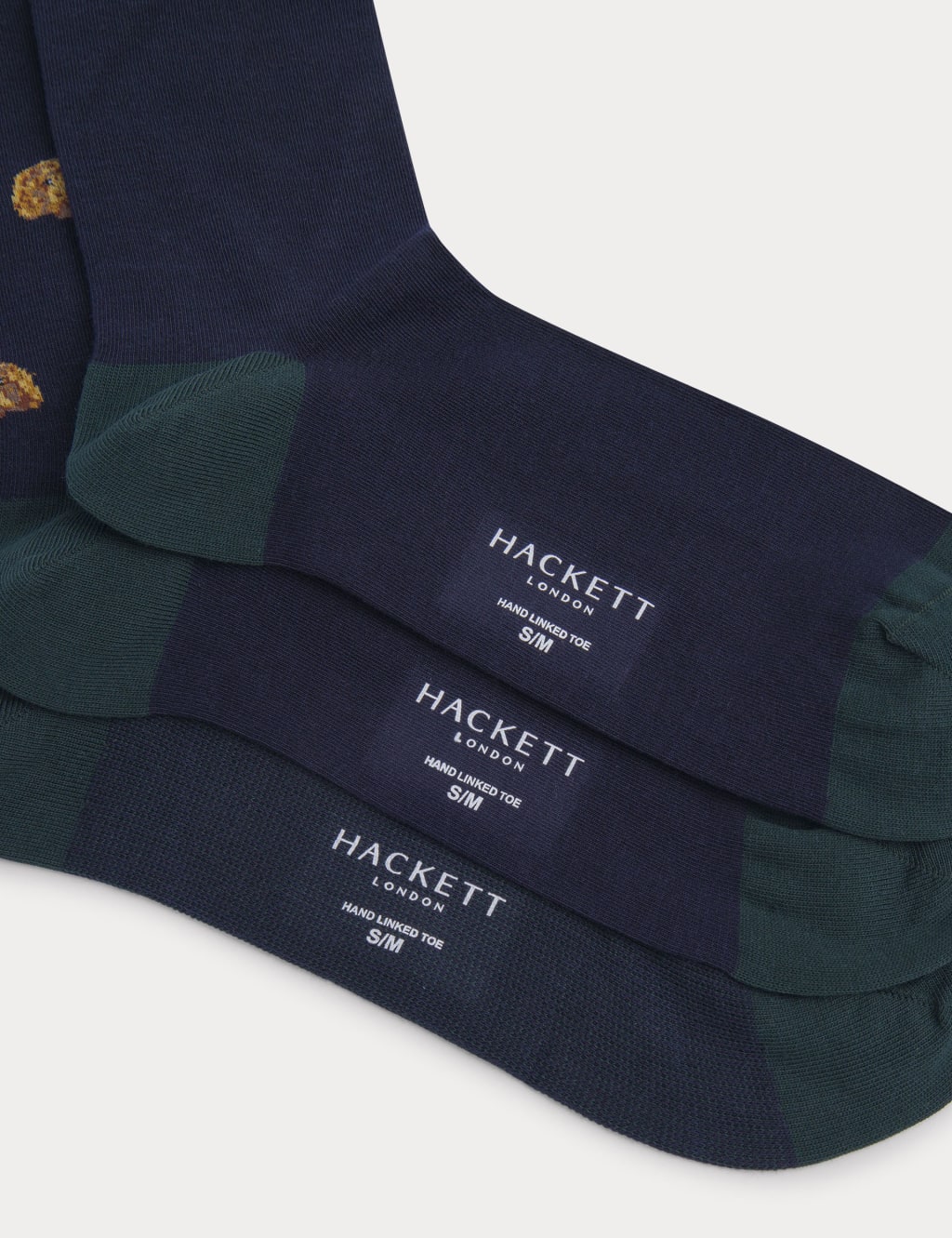 3pk Assorted Cotton Rich Socks 2 of 2