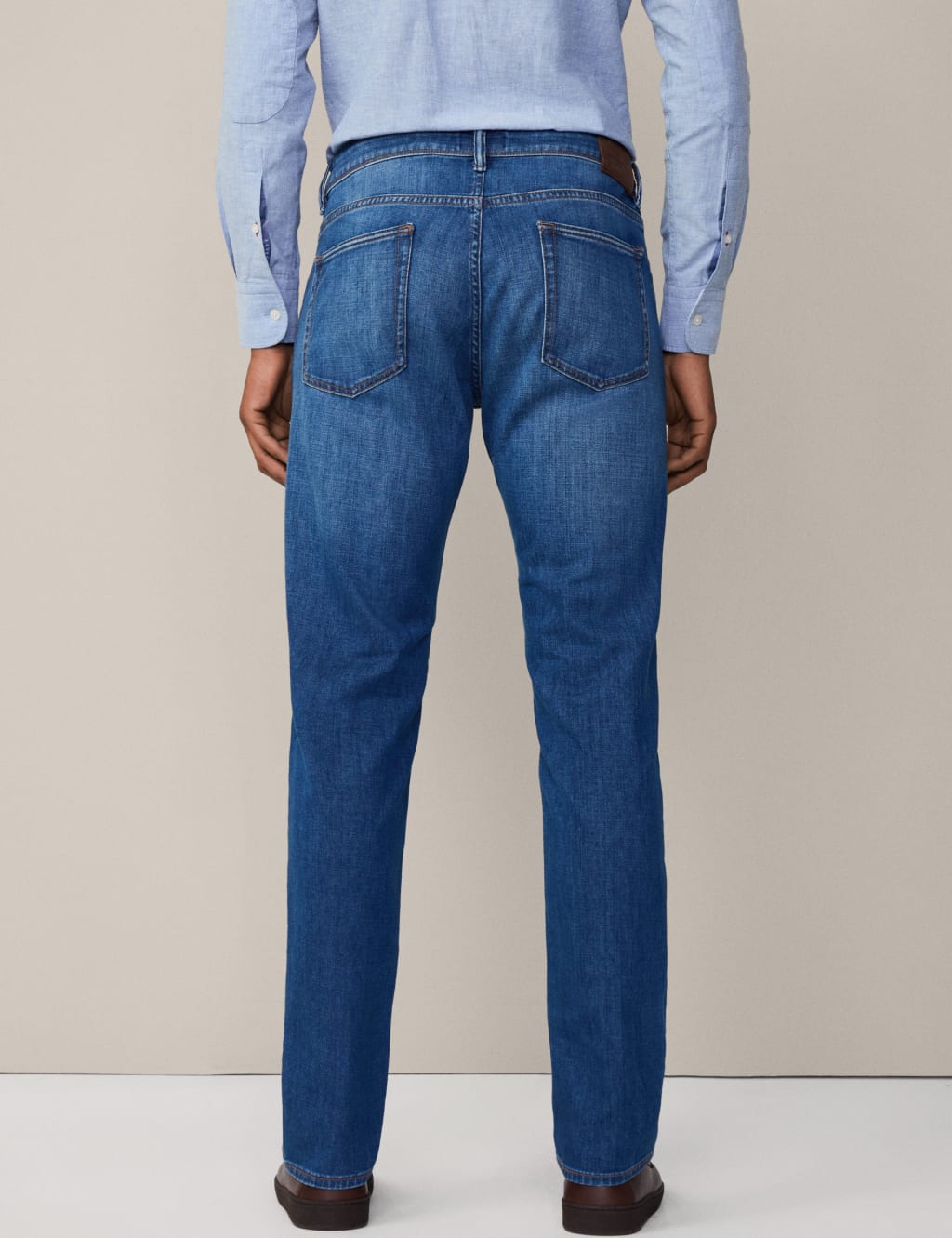 Slim Fit Pure Cotton Jeans 3 of 6