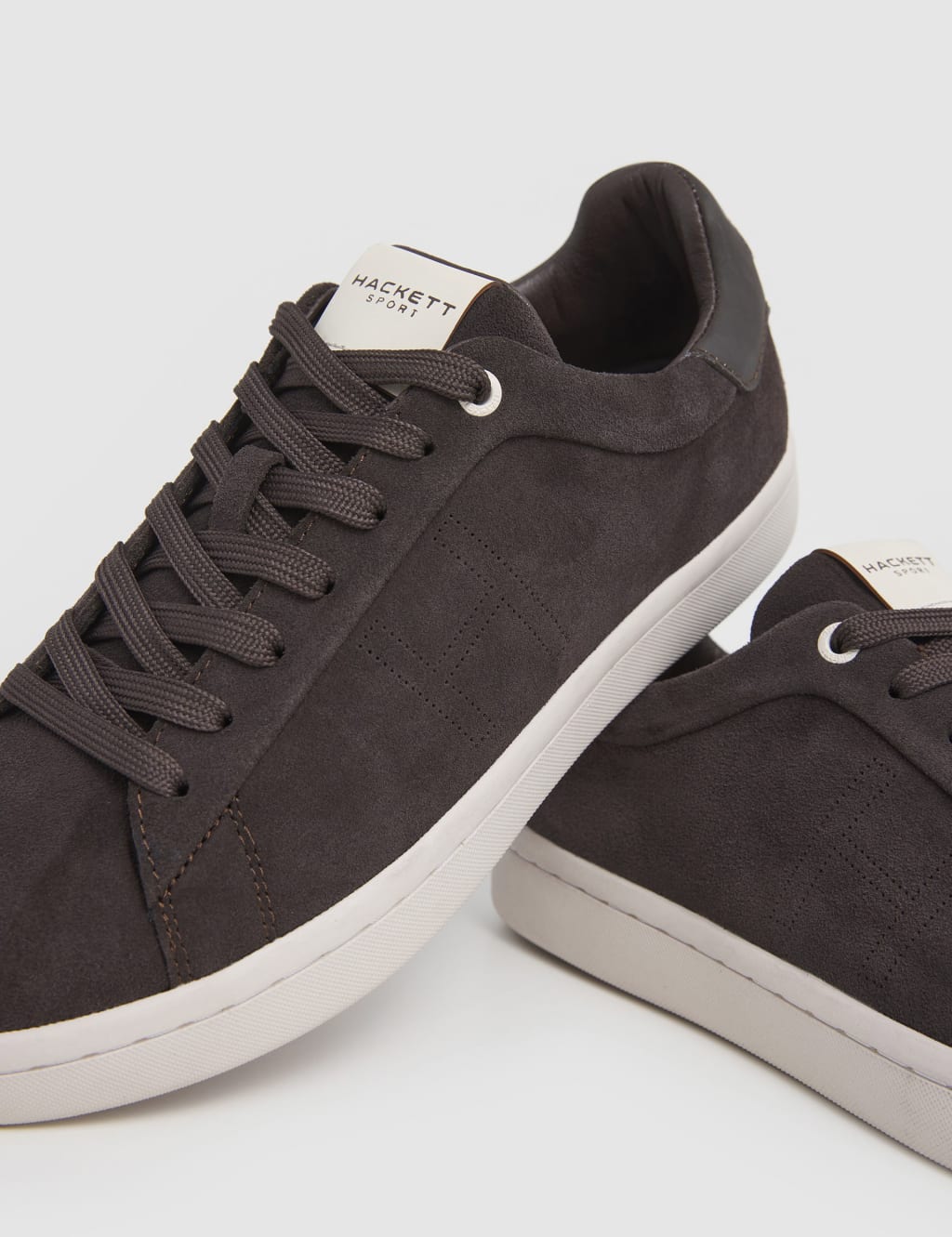 Leather Lace Up Trainers 5 of 6