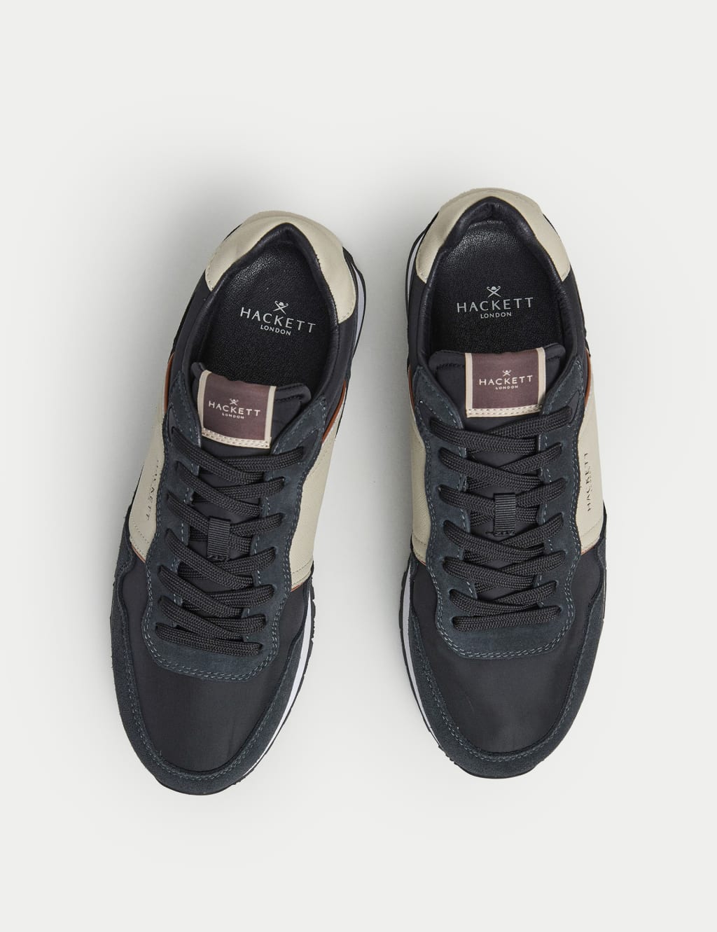 Suede Lace Up Trainers 3 of 6