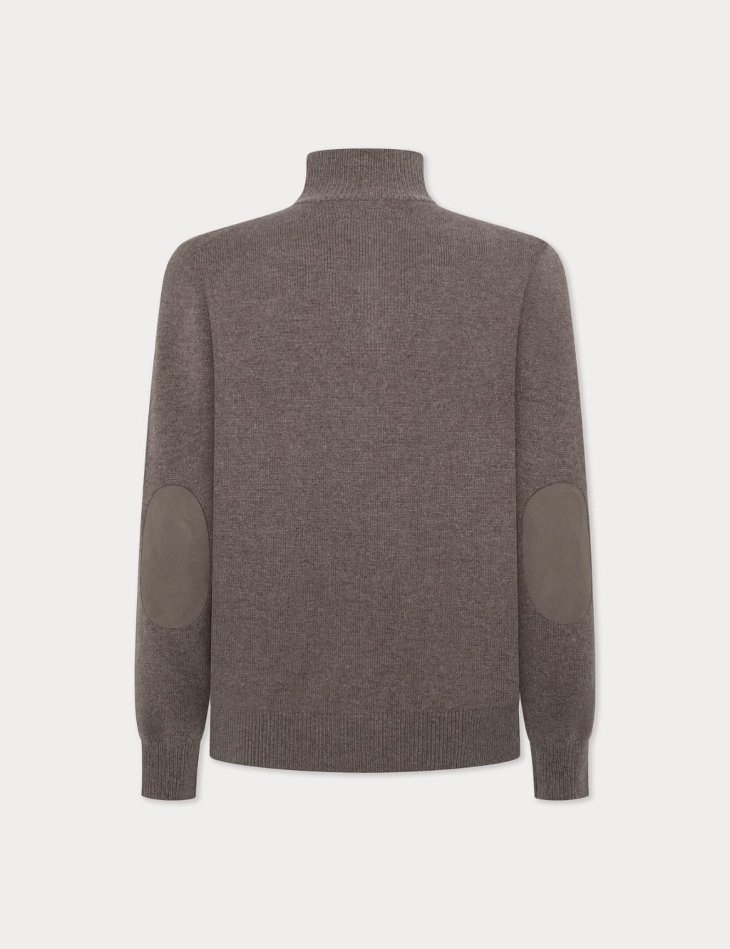 Pure Lambswool Textured Half Zip Jumper Hackett M S