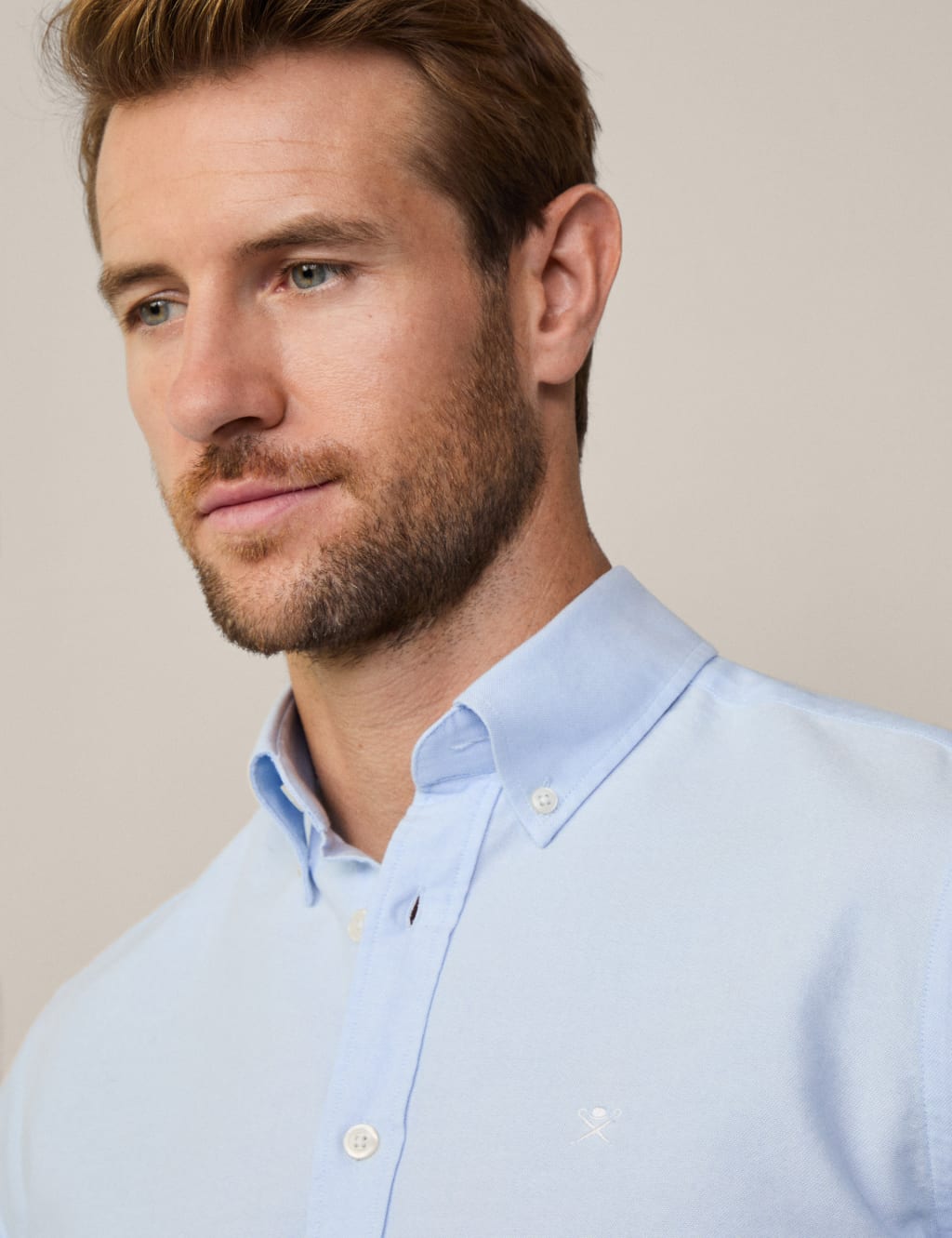 Slim Fit Pure Cotton Oxford Shirt 3 of 10