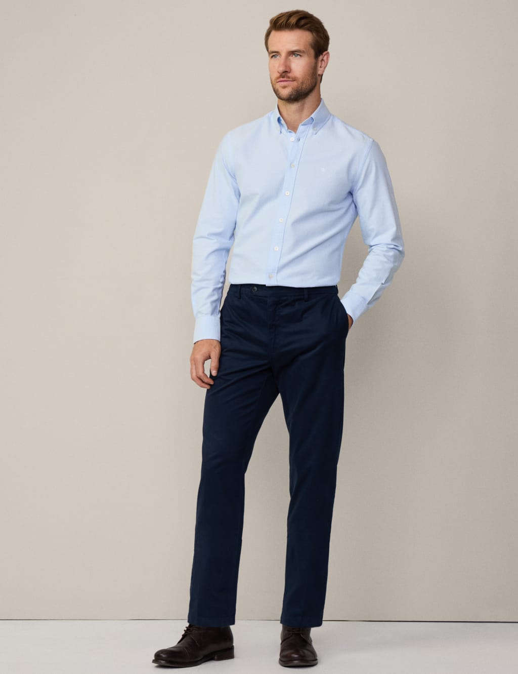 Slim Fit Pure Cotton Oxford Shirt 7 of 10