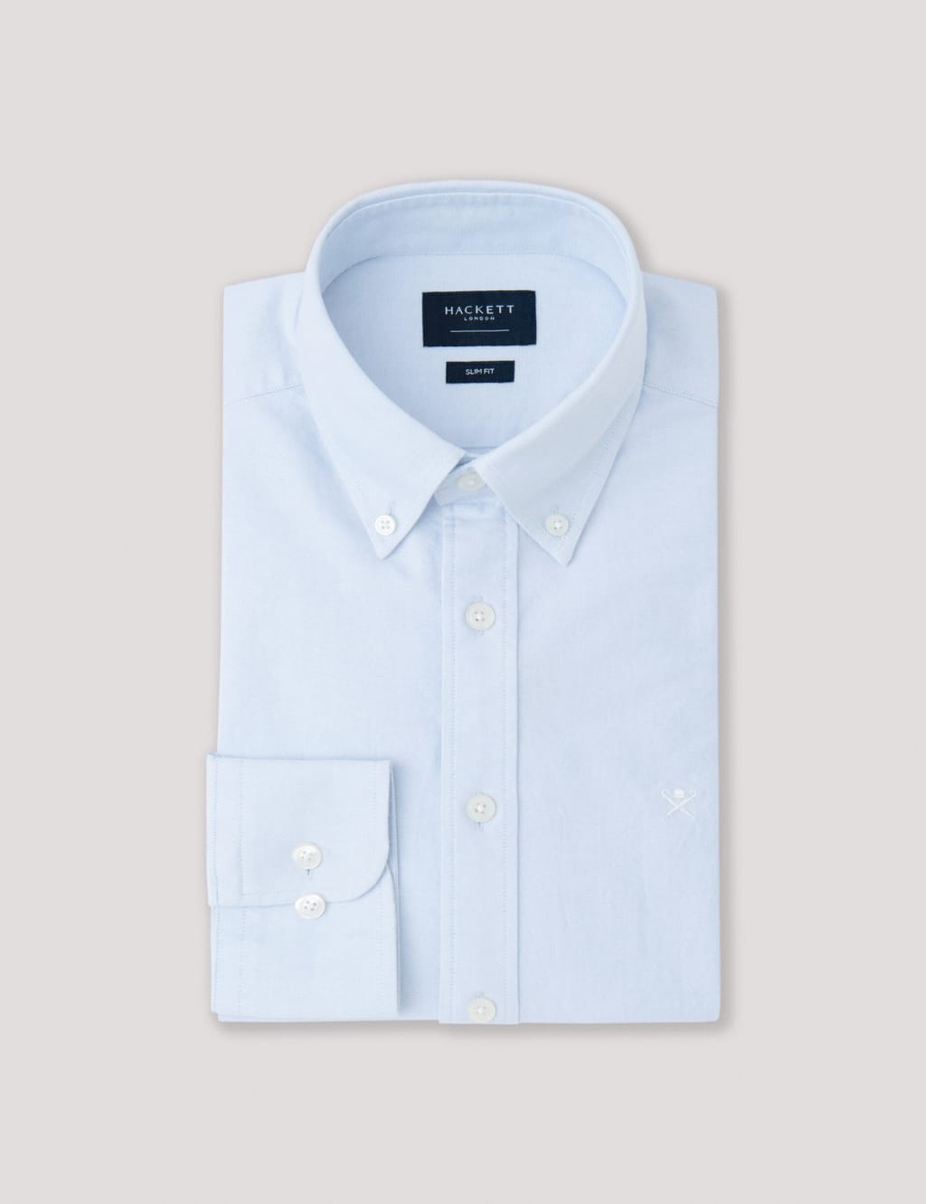 Slim Fit Pure Cotton Oxford Shirt 9 of 10