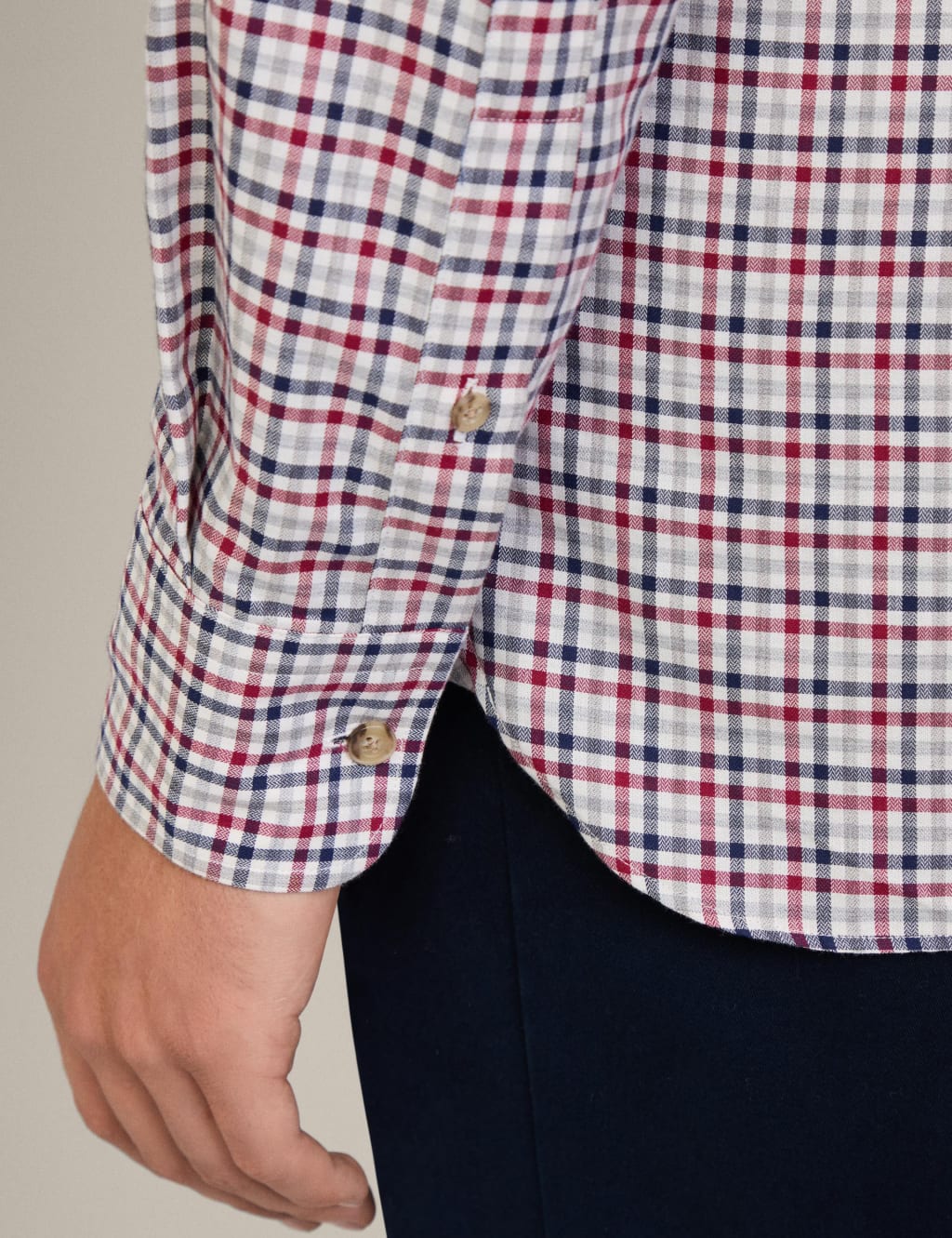 Pure Cotton Check Flannel Shirt 6 of 10