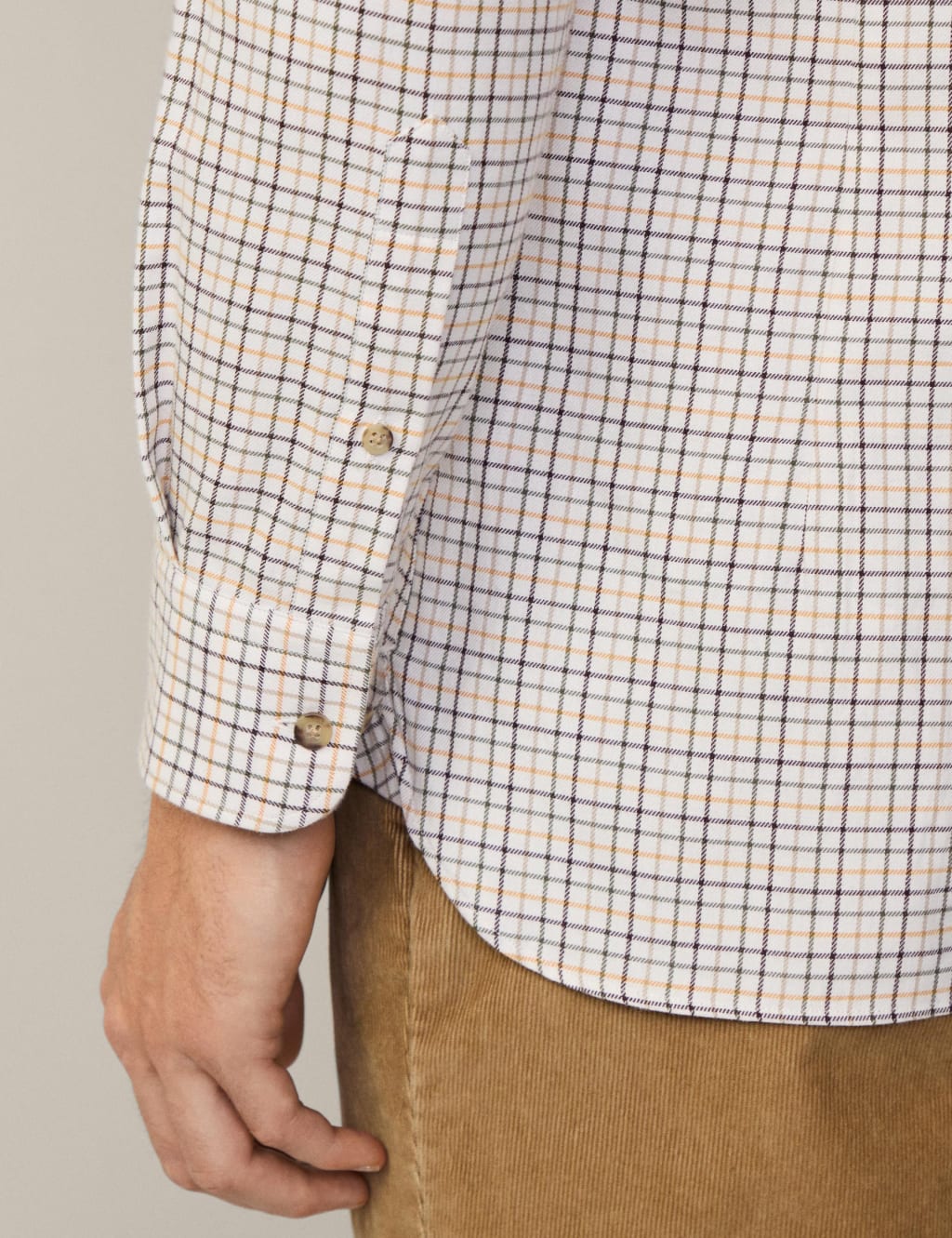 Pure Cotton Check Flannel Shirt 5 of 9