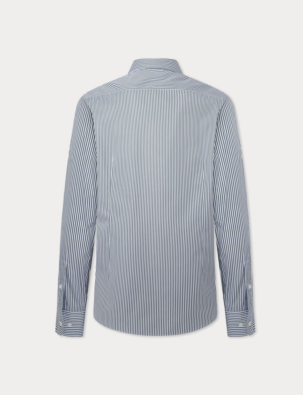 Regular Fit Pure Cotton Striped Oxford Shirt 8 of 10