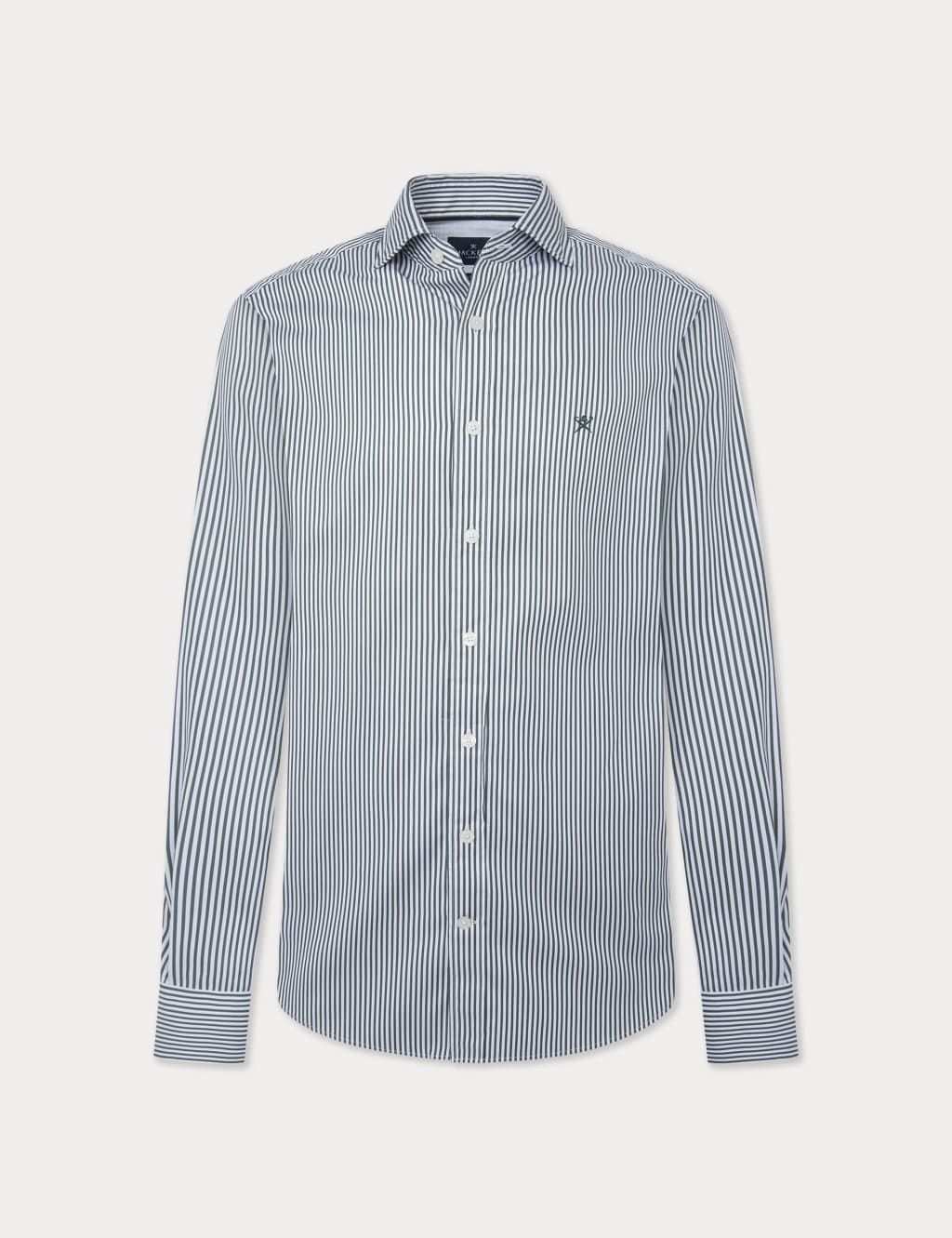 Regular Fit Pure Cotton Striped Oxford Shirt 2 of 10