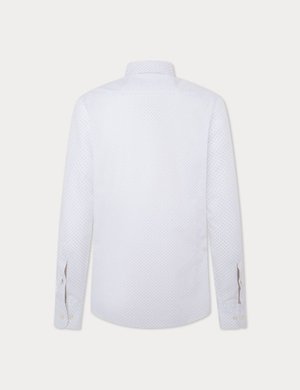 Pure Cotton Polka Dot Oxford Shirt 2 of 4