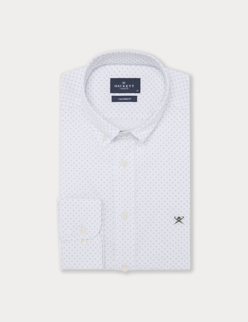 Pure Cotton Polka Dot Oxford Shirt 3 of 4