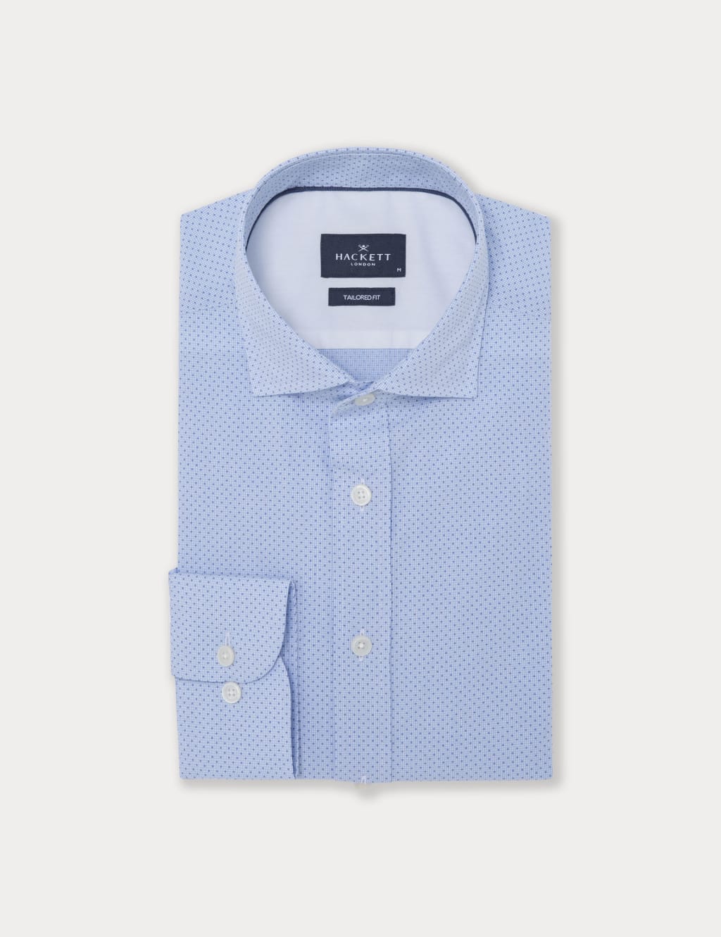 Pure Cotton Polka Dot Oxford Shirt 8 of 9