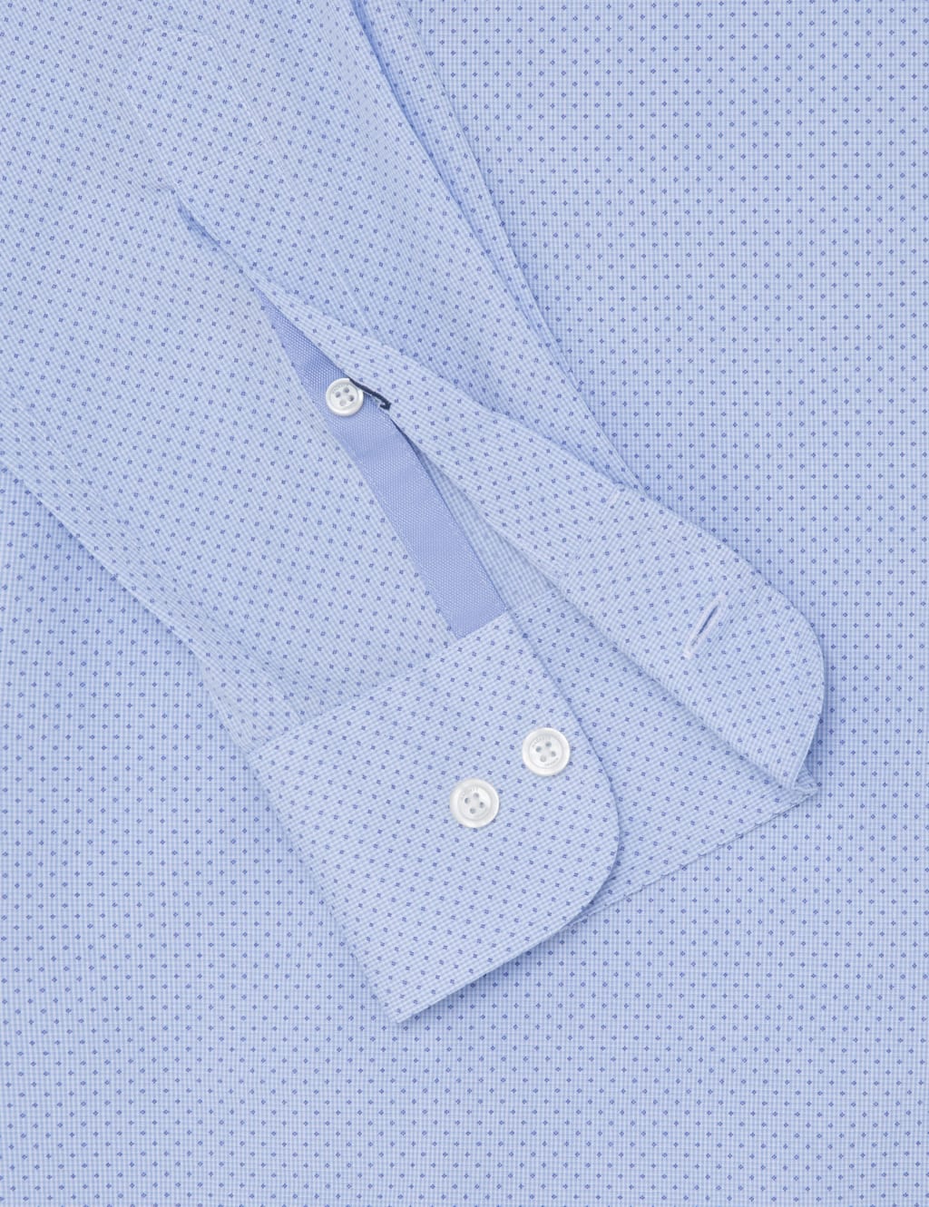Pure Cotton Polka Dot Oxford Shirt 9 of 9