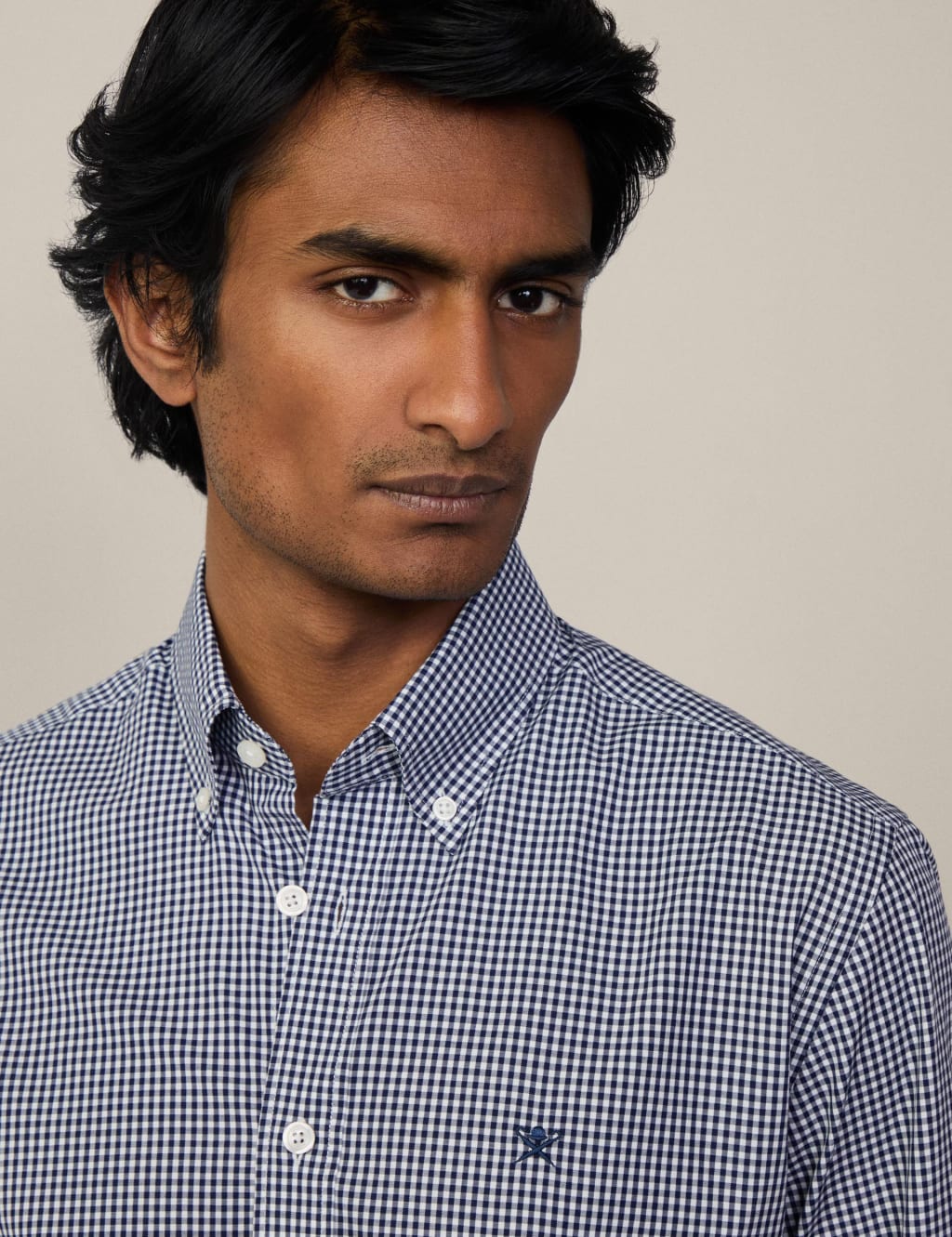 Pure Cotton Check Oxford Shirt 4 of 10