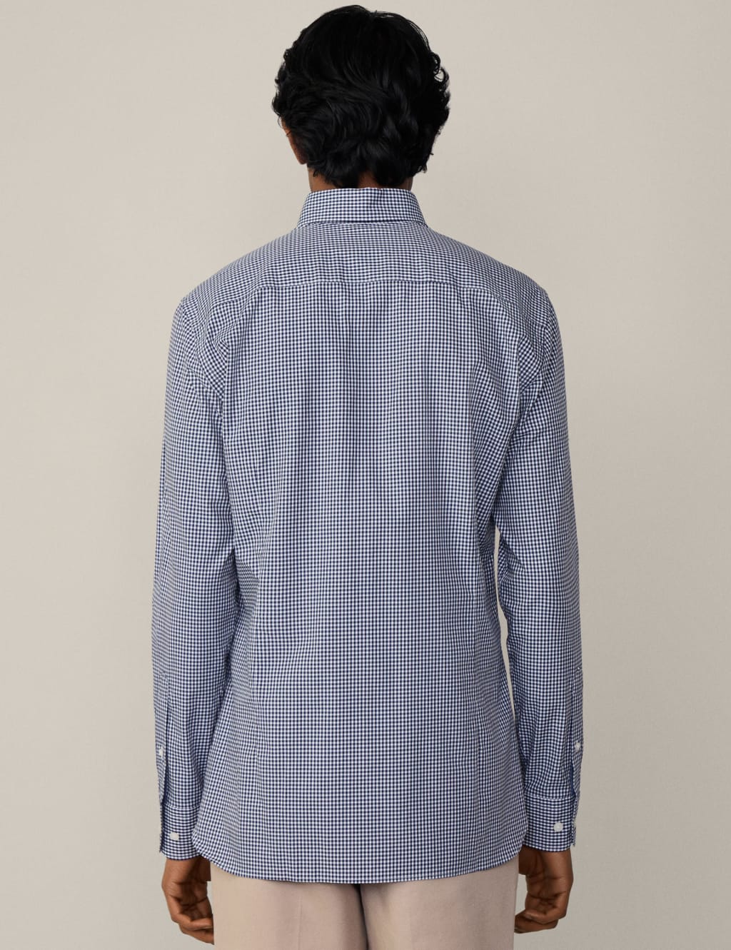 Pure Cotton Check Oxford Shirt 5 of 10