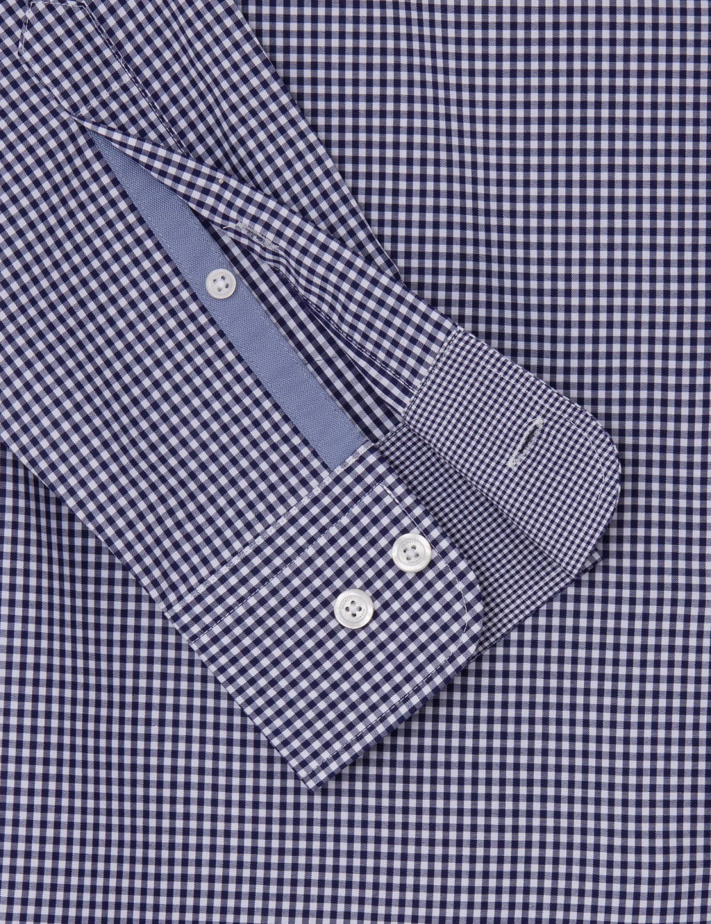 Pure Cotton Check Oxford Shirt 10 of 10