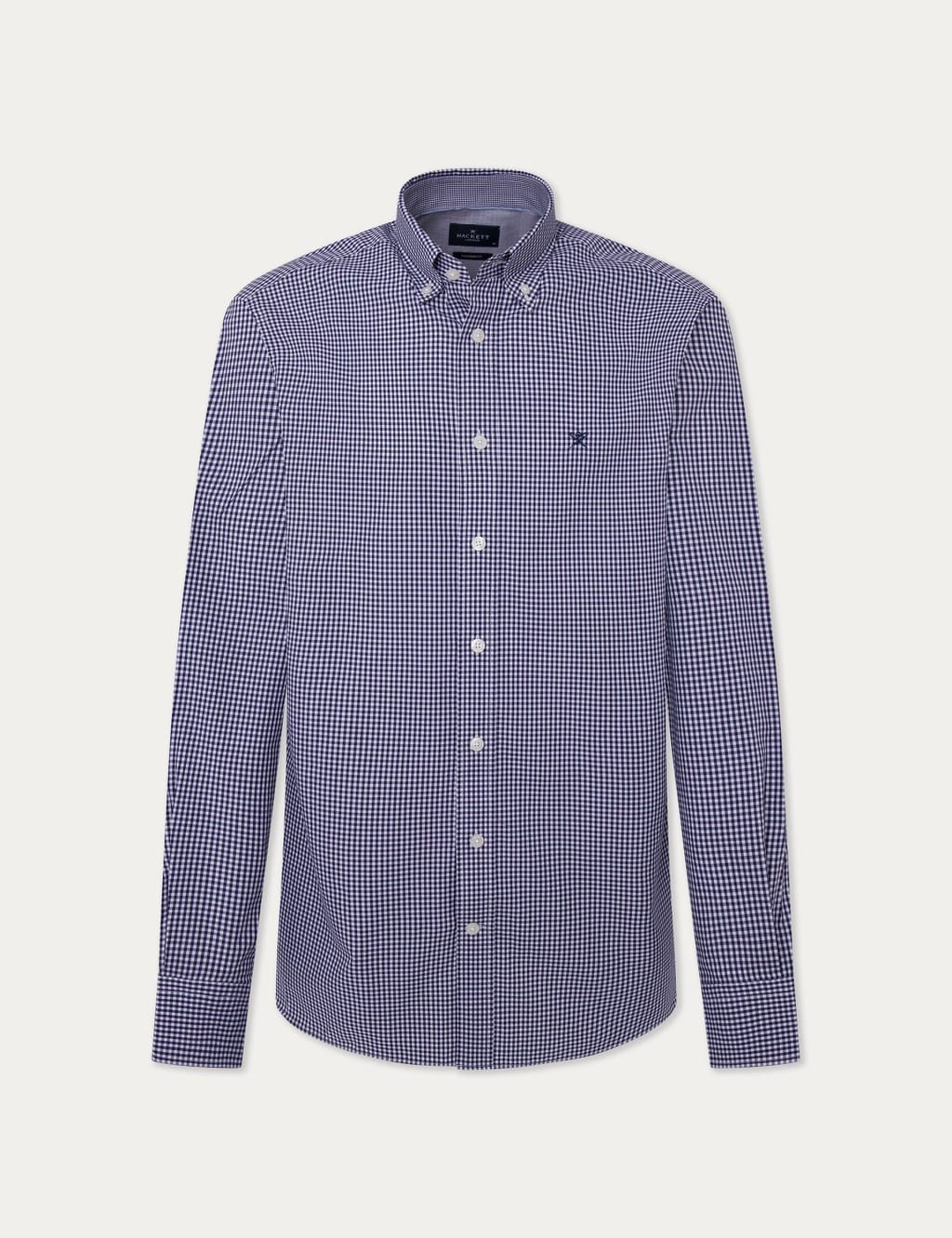 Pure Cotton Check Oxford Shirt 2 of 10